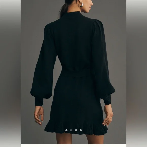 Paige Julita Long Sleeve Sweater Mini Dress - Picture 3 of 8